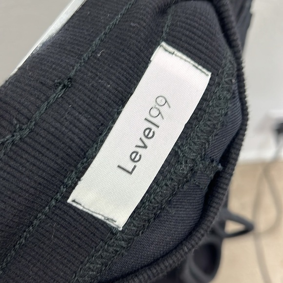 Level 99 Utility‎ Black linen blend Jogger Pant size XS - Picture 4 of 11